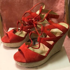 Ivanka Trump wedge sandals....